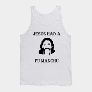 Jesus had a Fu Manchu Tank Top